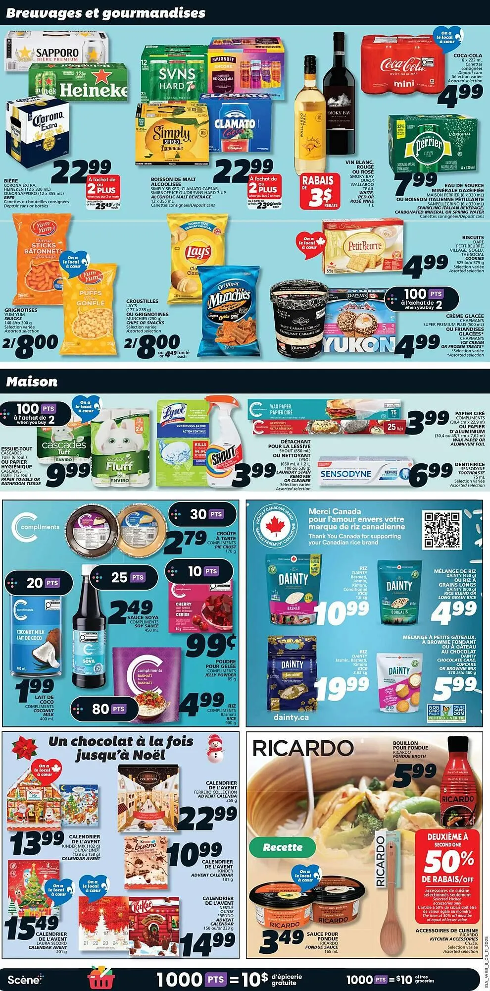 IGA flyer from November 6 to November 12 2025 - flyer page 10