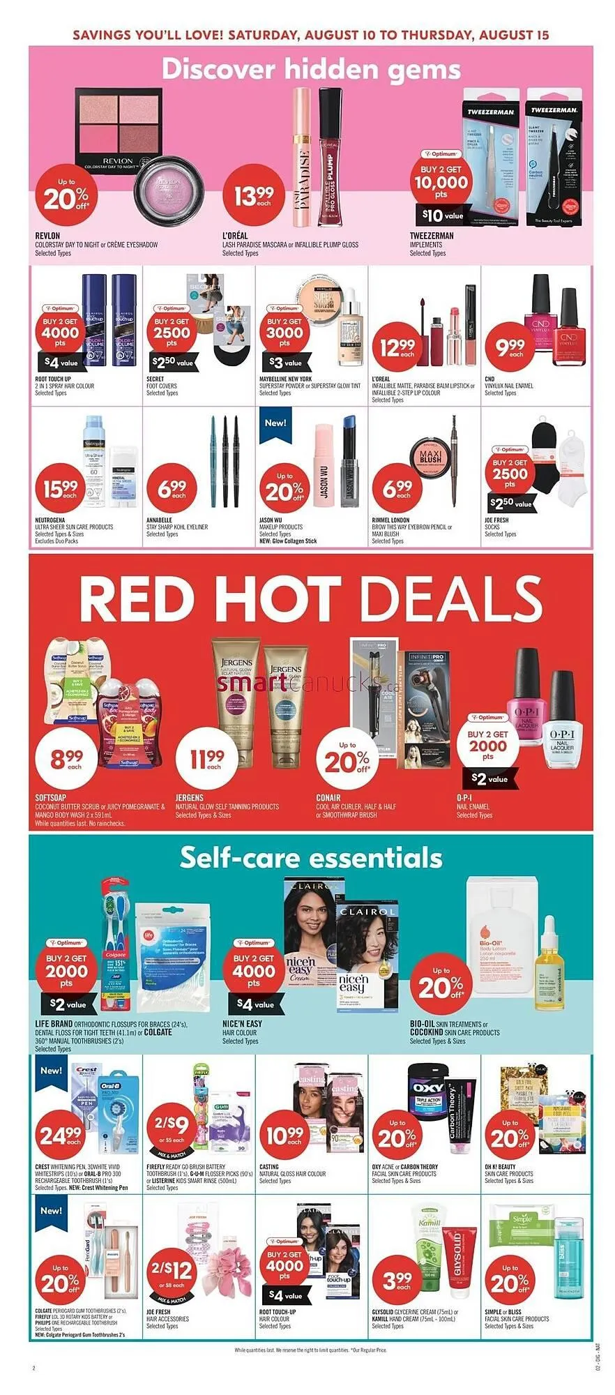 Shoppers Drug Mart flyer from August 8 to August 14 2024 - flyer page 18