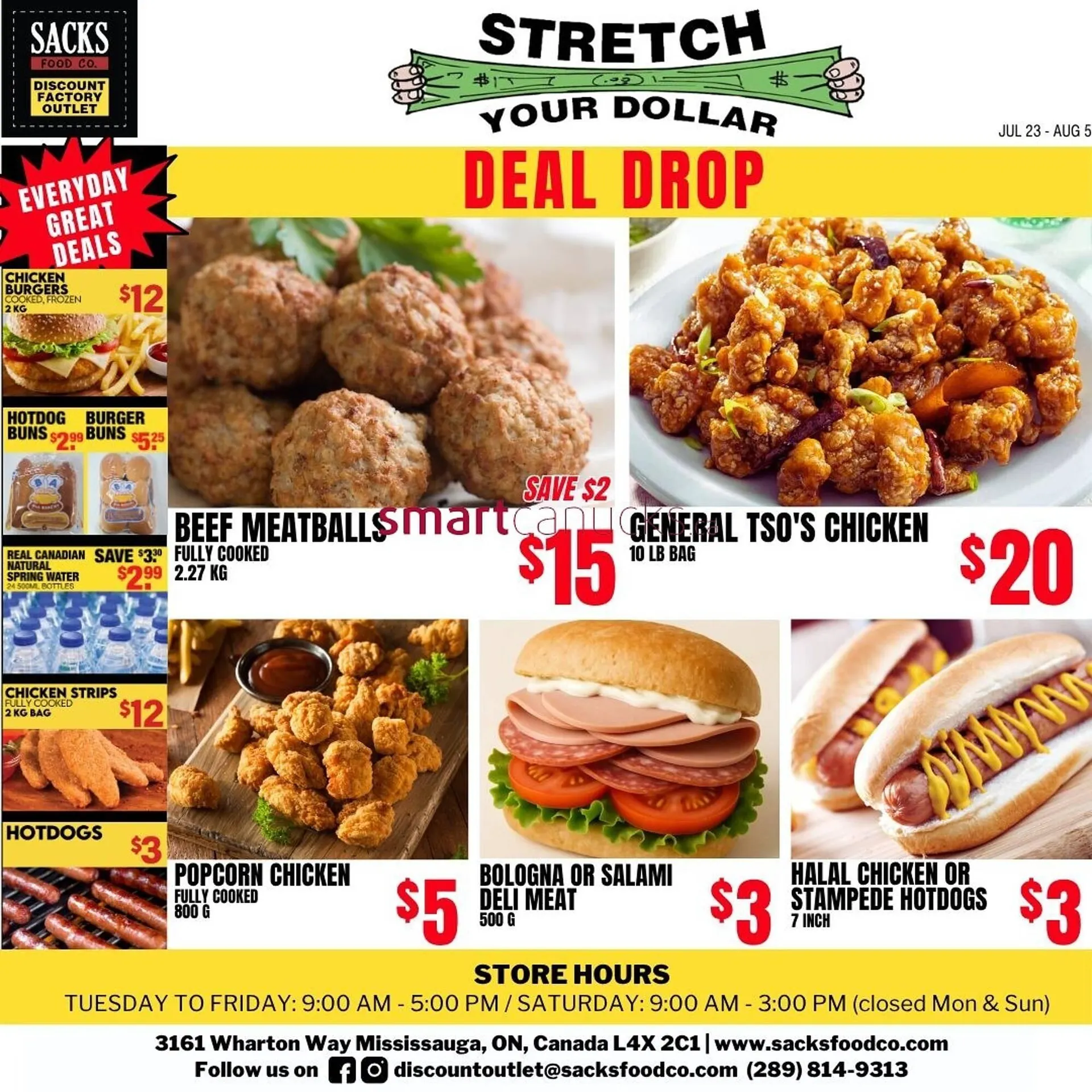 Sacks Food Co. flyer - 1
