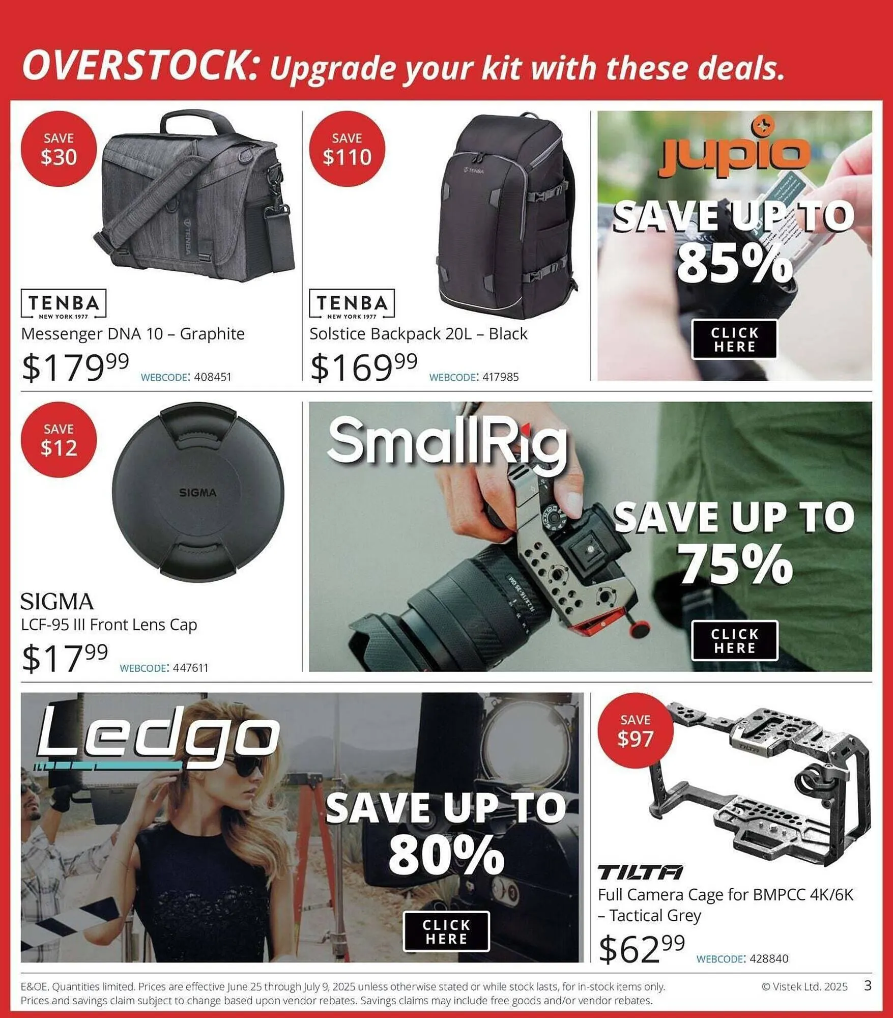 Vistek flyer from June 26 to July 3 2025 - flyer page 3
