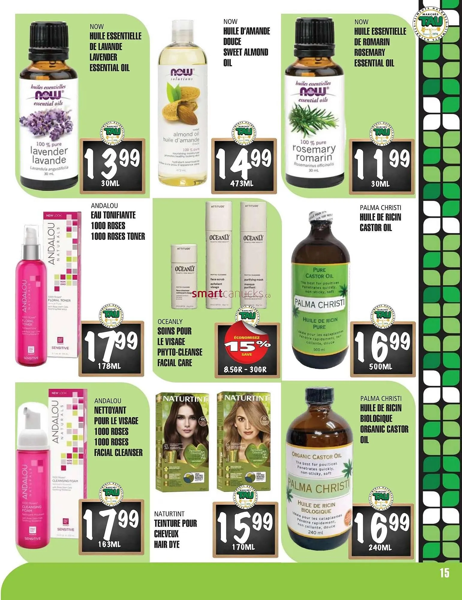 Marches Tau flyer from September 30 to October 13 2024 - flyer page 15