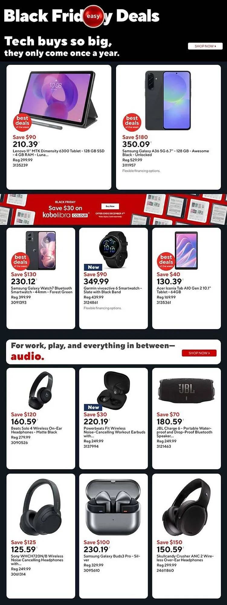 Staples flyer from November 21 to November 28 2025 - flyer page 7