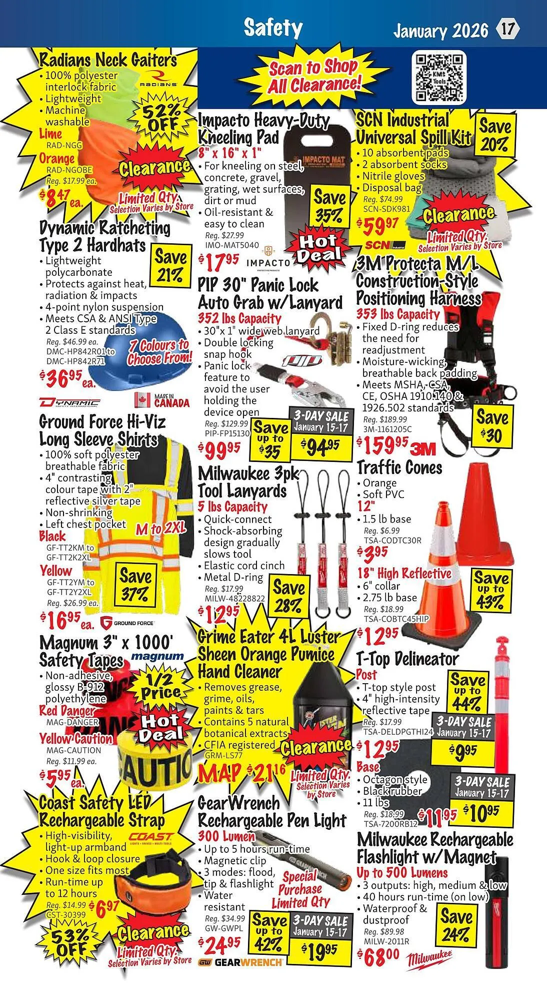 KMS Tools flyer from January 1 to January 31 2026 - flyer page 17