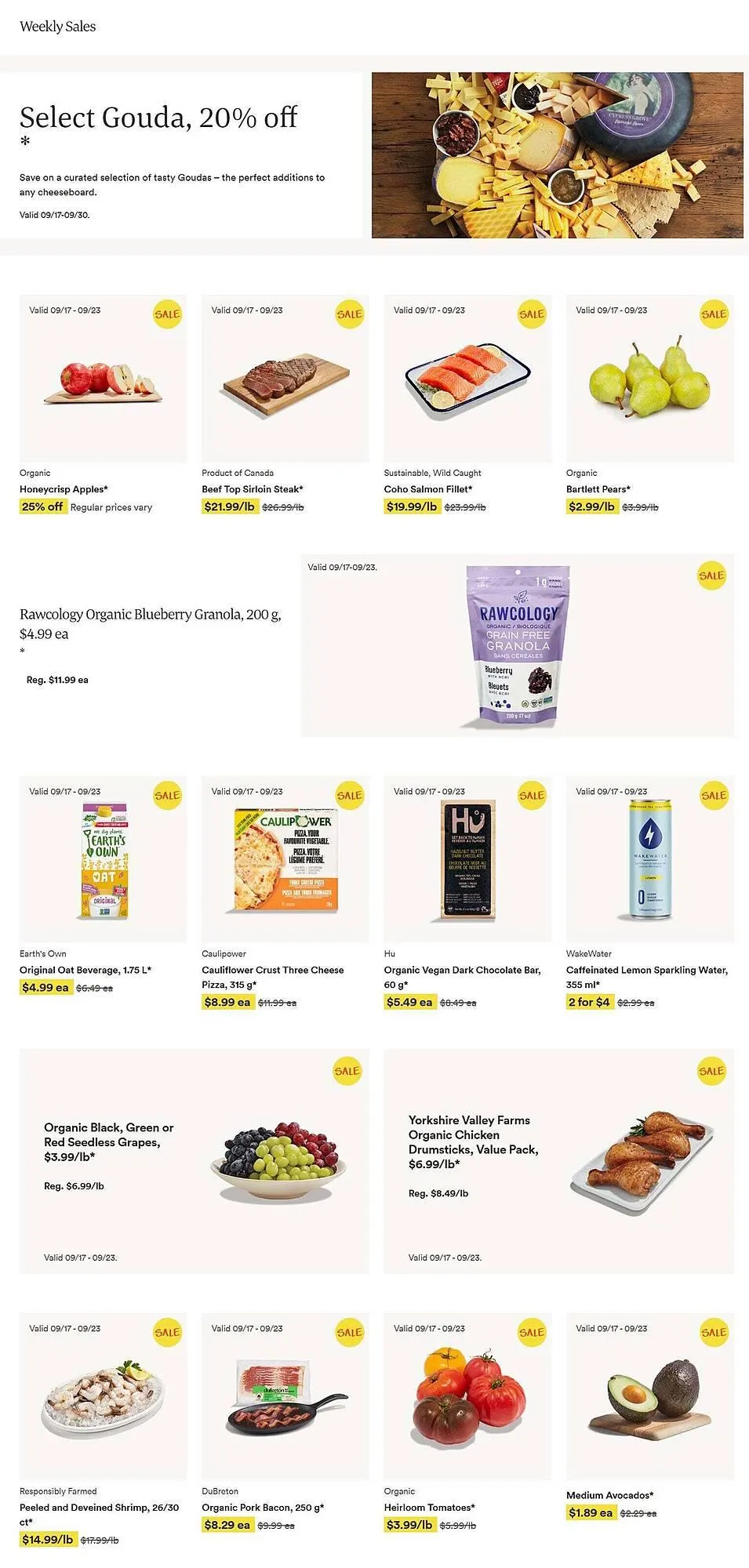 Whole Foods Market flyer from September 18 to September 25 2025 - flyer page 1