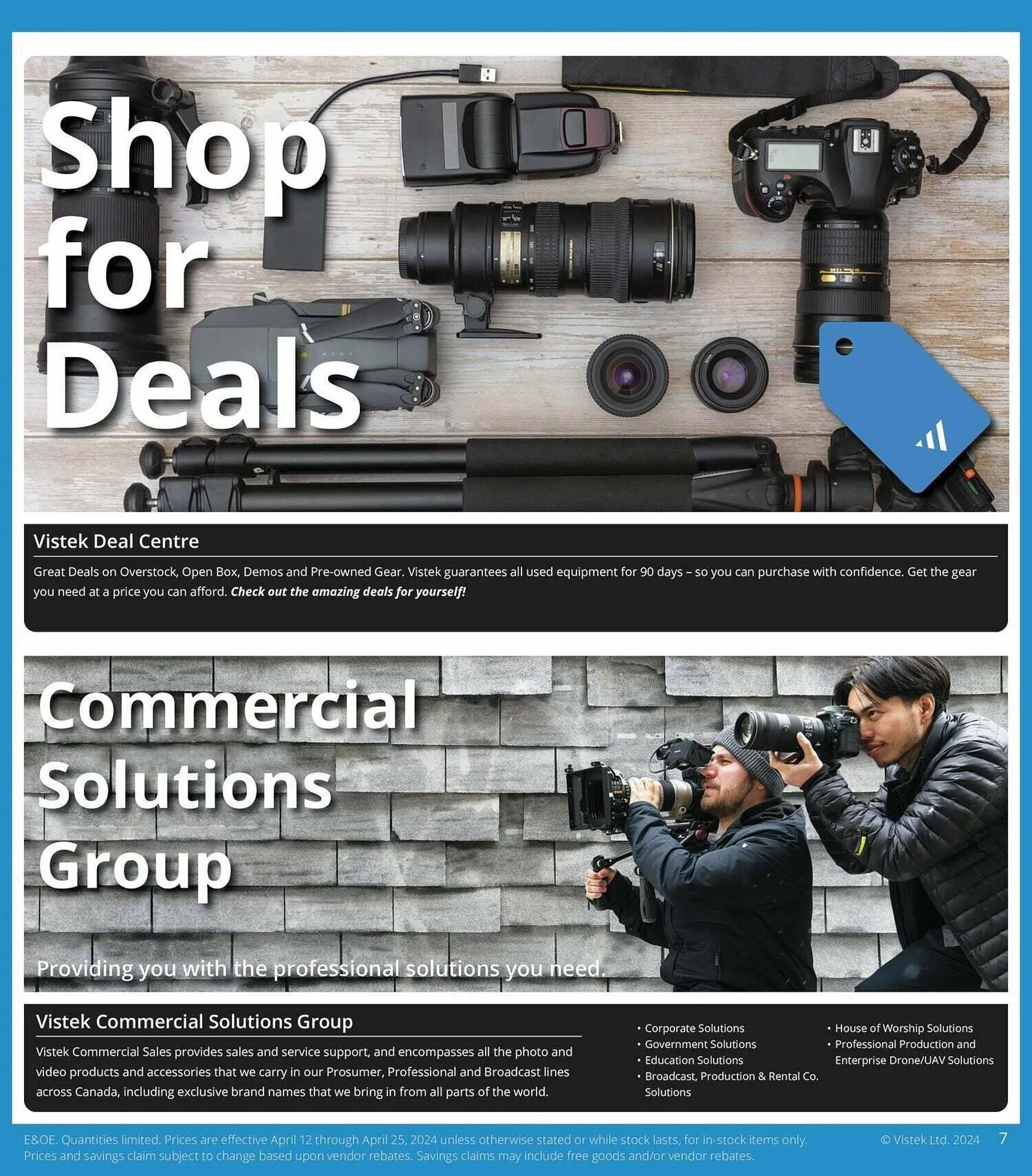 Vistek flyer from April 12 to April 19 2024 - flyer page 7