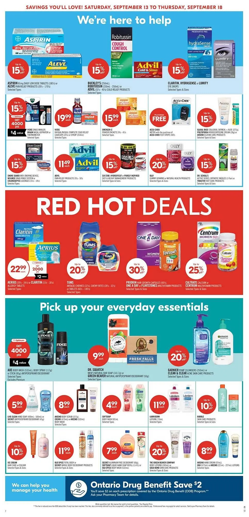 Shoppers Drug Mart flyer from September 13 to September 19 2025 - flyer page 6
