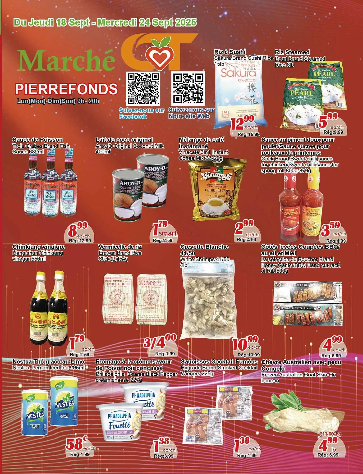 Marche C&T flyer from September 18 to September 24 2025 - flyer page 1