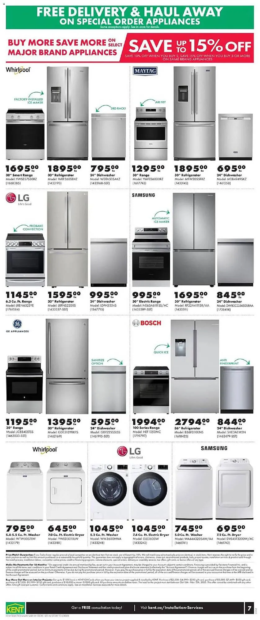 Kent flyer from November 6 to November 12 2025 - flyer page 7