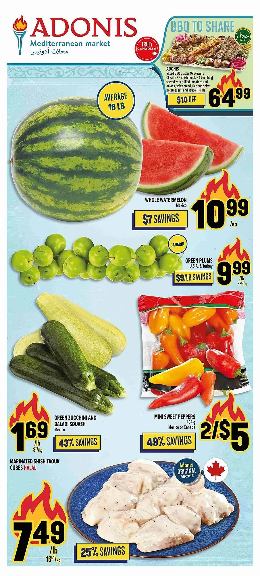 Marché Adonis flyer from May 14 to May 21 2025 - flyer page 1