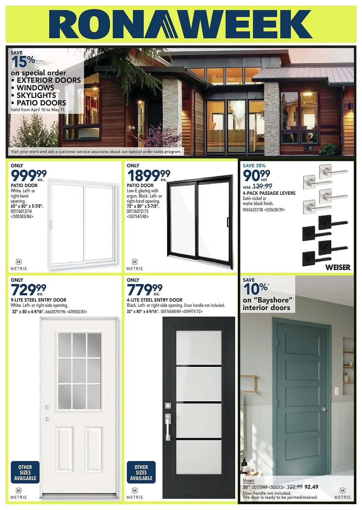 RONA flyer from April 11 to May 2 2025 - flyer page 13