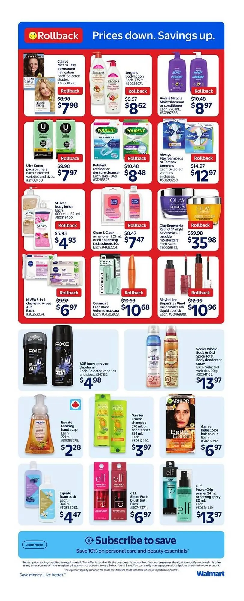 Walmart flyer from January 15 to January 21 2026 - flyer page 13