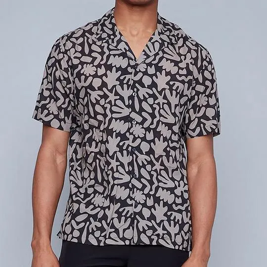 Men's Botanical Short Sleeve Shirt