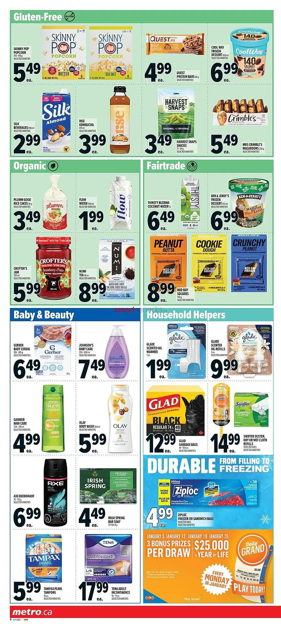 Metro flyer from January 15 to January 21 2026 - flyer page 12