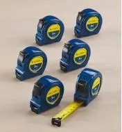 Set of Six 3m Left-Hand Lee Valley Tapes