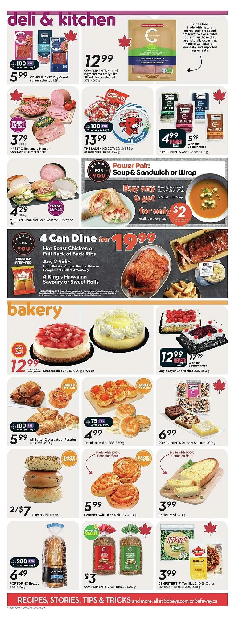 Sobeys flyer from March 19 to March 25 2026 - flyer page 9