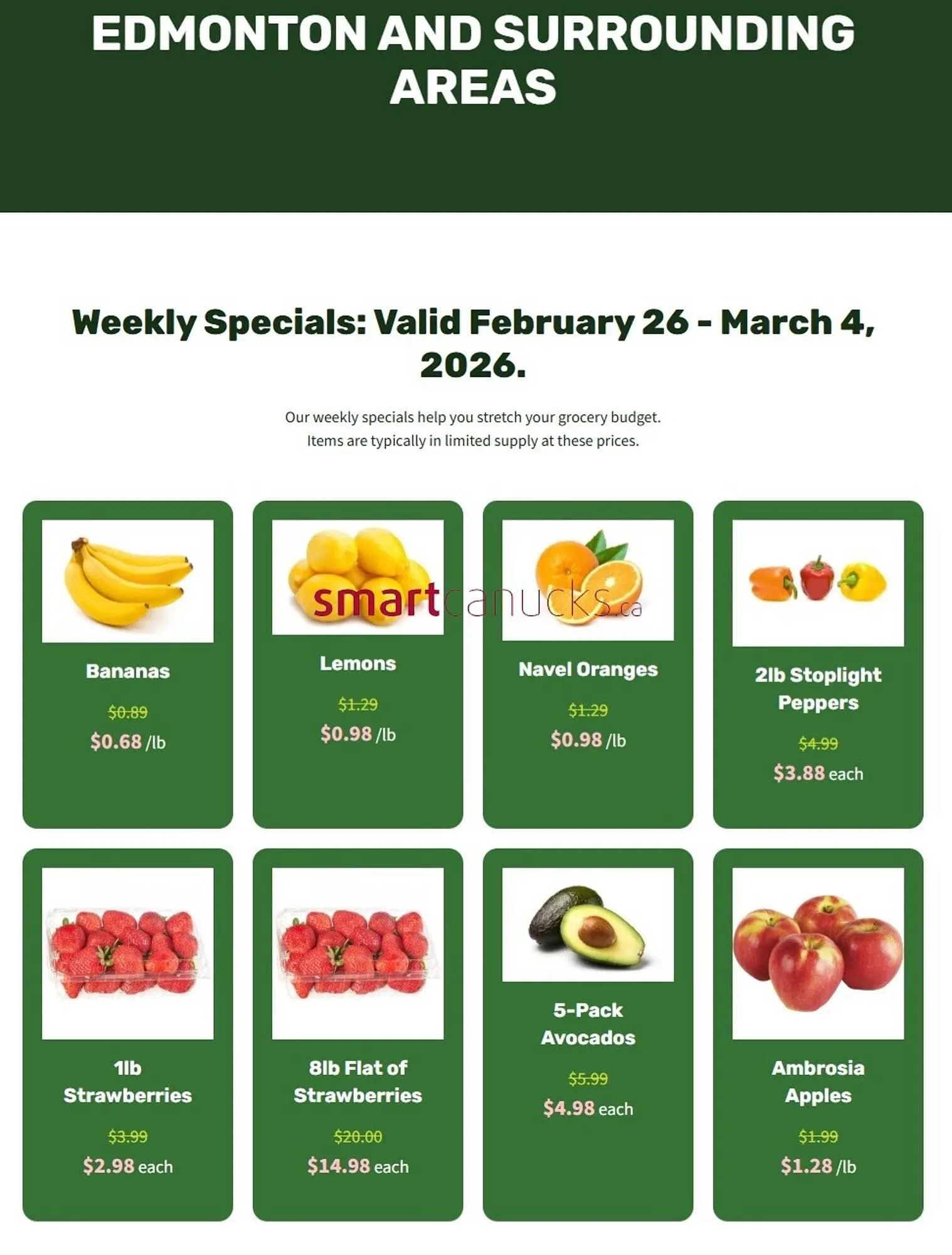 H&W Produce flyer from February 26 to March 4 2026 - flyer page 2