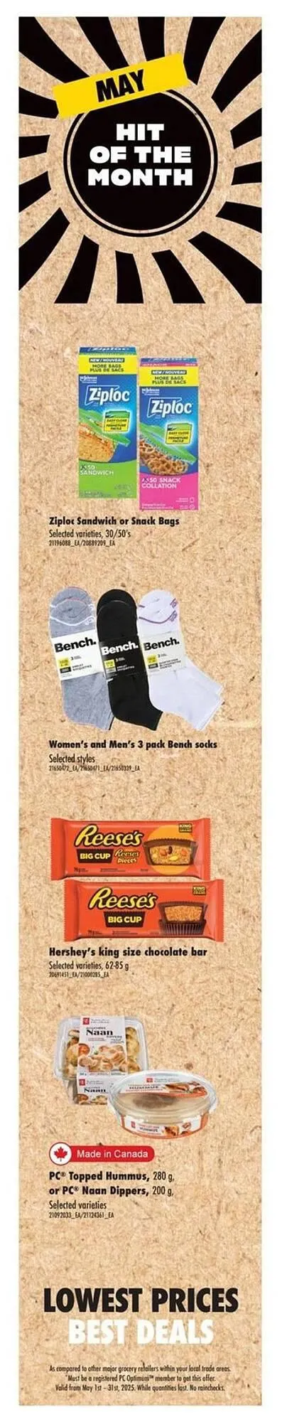 Wholesale Club flyer from May 1 to May 31 2025 - flyer page 1