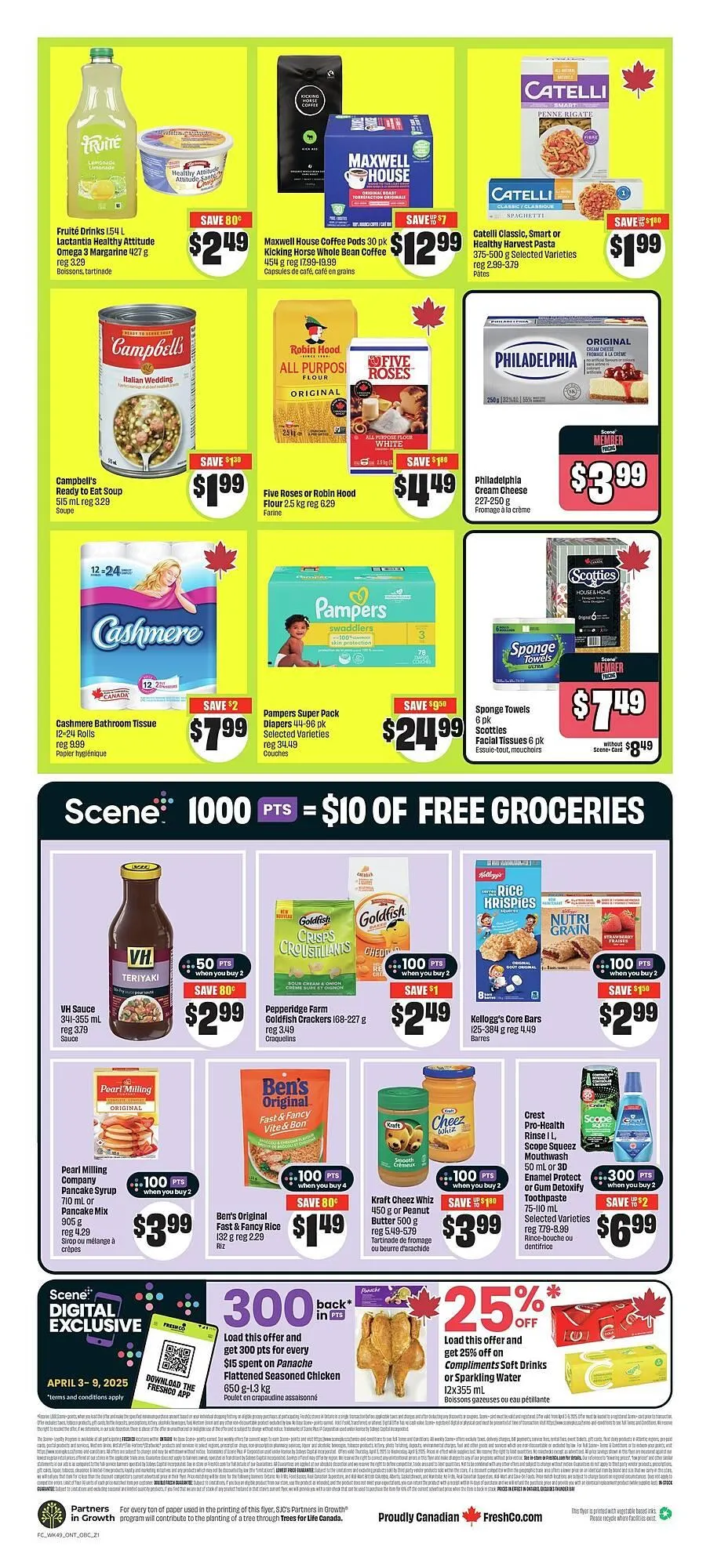 FreshCo flyer from April 3 to April 17 2025 - flyer page 2