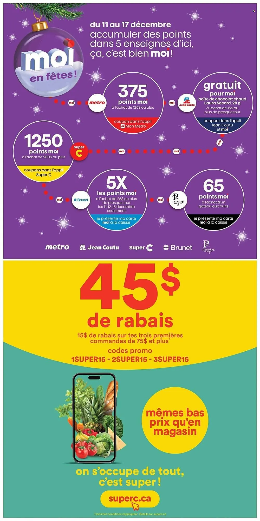 Super C flyer from December 11 to December 17 2025 - flyer page 9