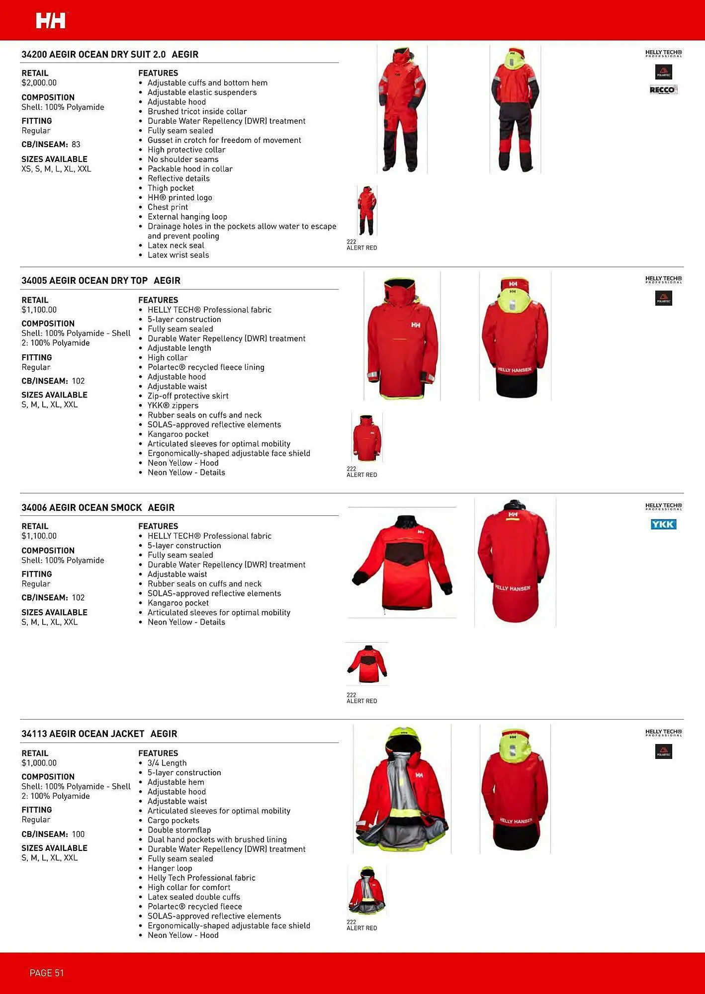 Helly Hansen flyer from July 20 to December 31 2024 - flyer page 52