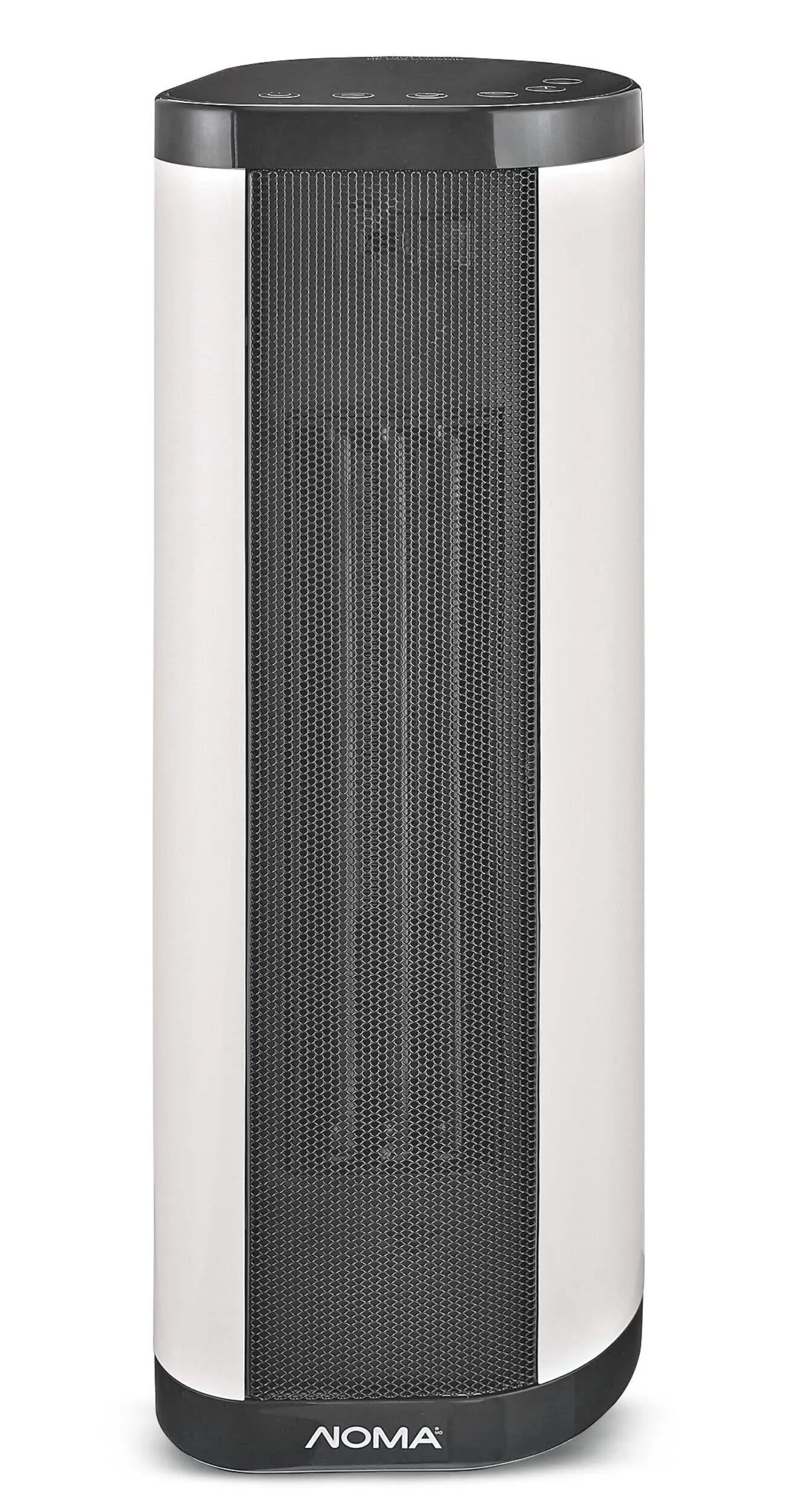 NOMA Oscillating Tower/Baseboard Heater w/Remote Control & Thermostat, 1500W, White