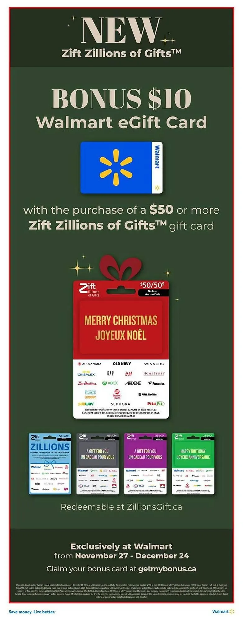 Walmart flyer from December 10 to December 24 2025 - flyer page 27