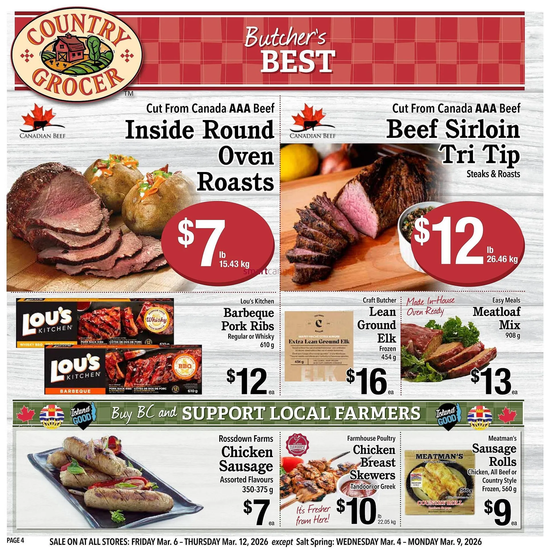 Country Grocer flyer from March 6 to March 12 2026 - flyer page 4