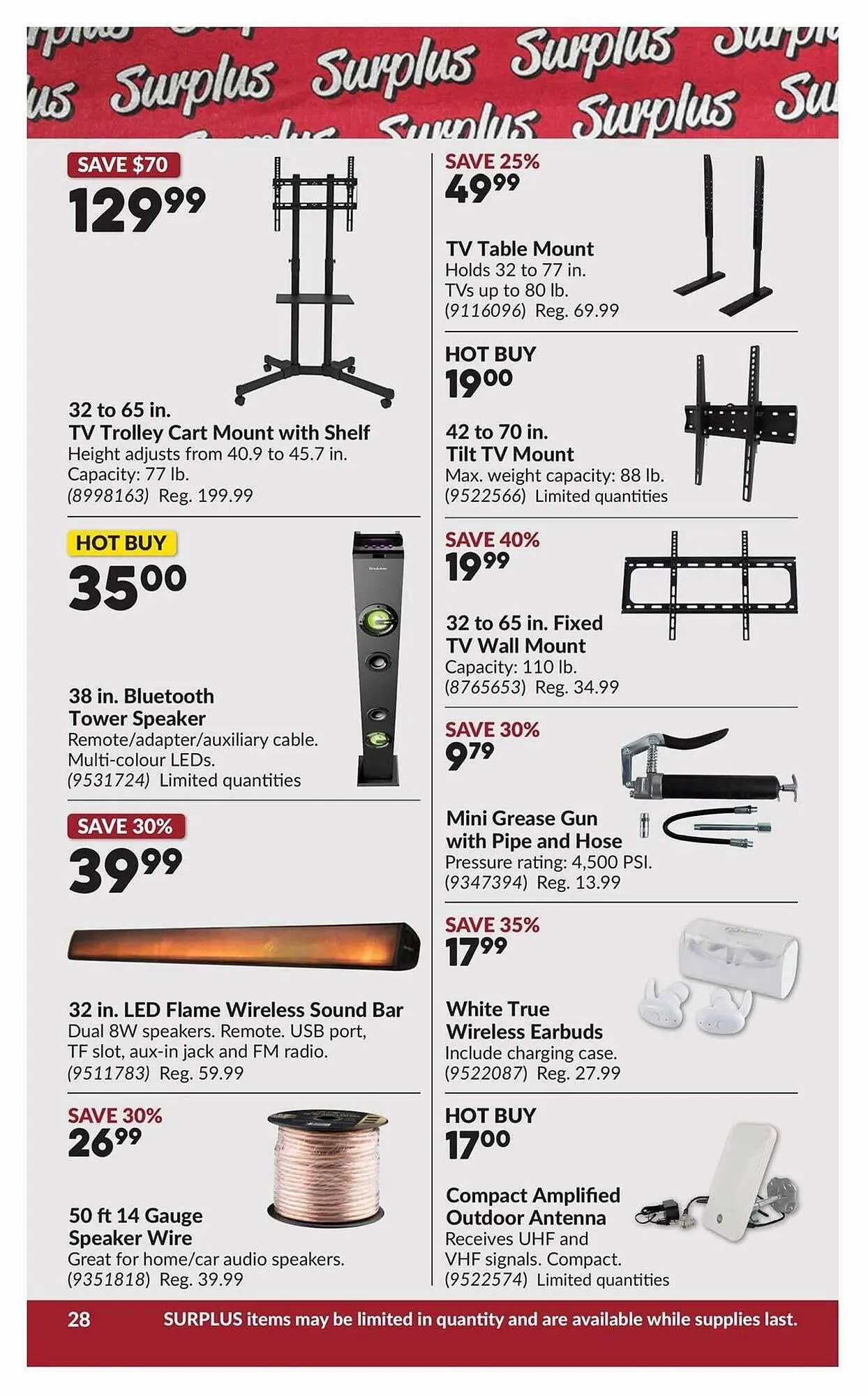 Princess Auto flyer from January 13 to January 26 2026 - flyer page 33