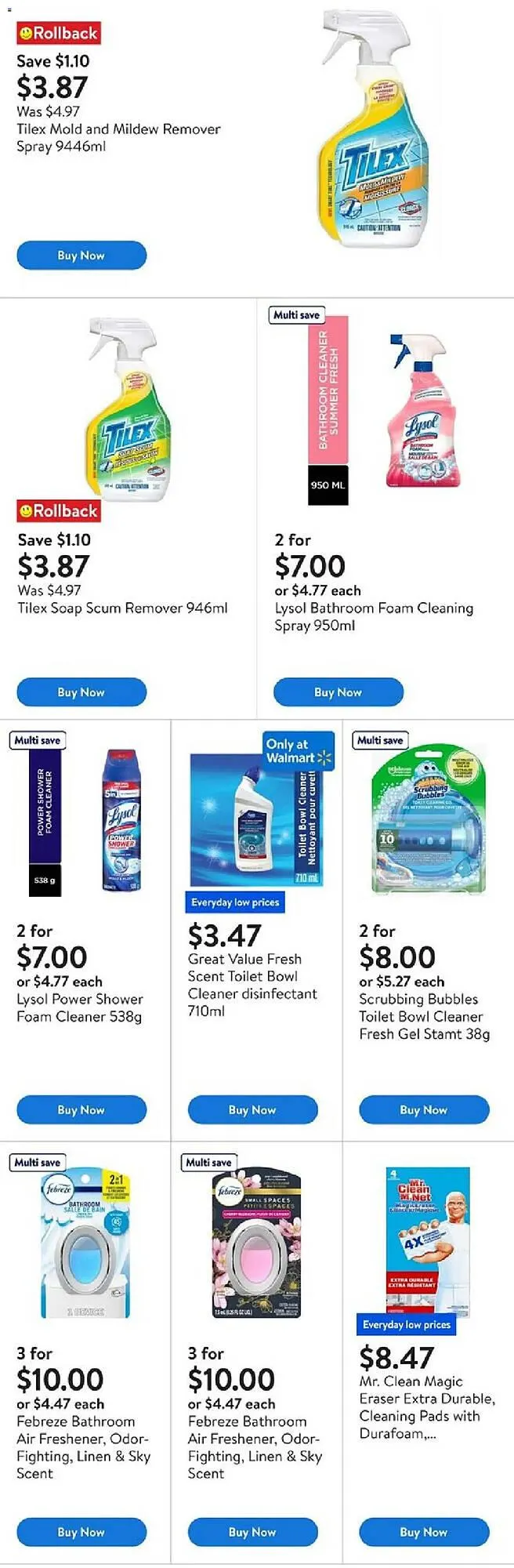 Walmart flyer from September 25 to October 9 2025 - flyer page 4