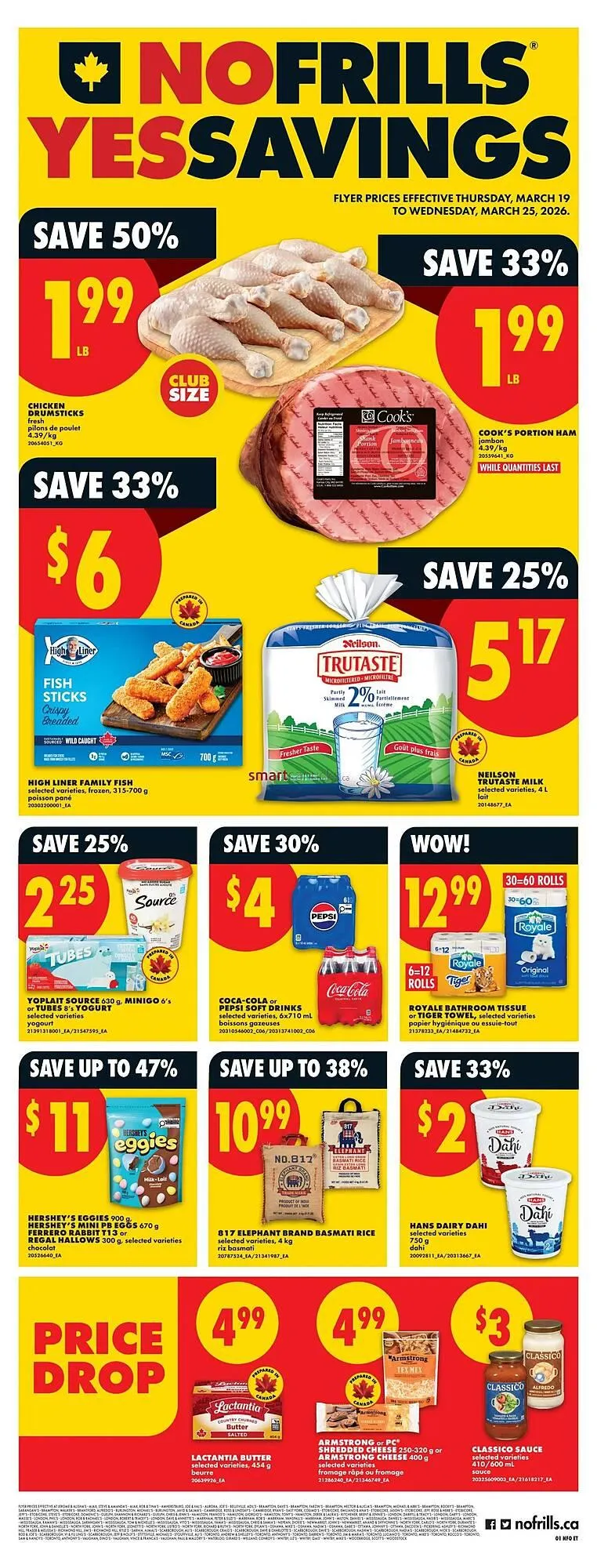 No Frills flyer from March 19 to March 25 2026 - flyer page 2