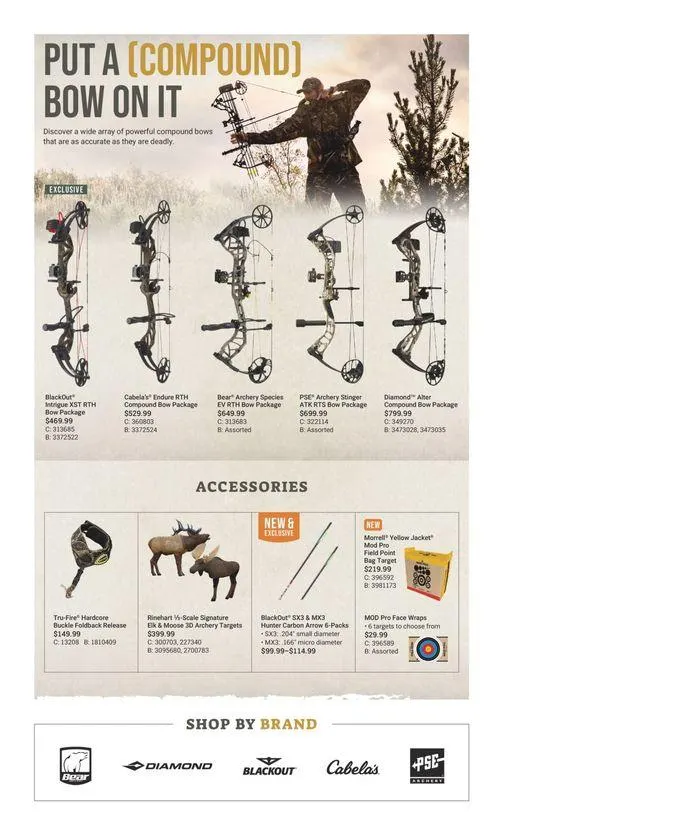 Big Game Season It's Here from August 29 to September 29 2024 - flyer page 11