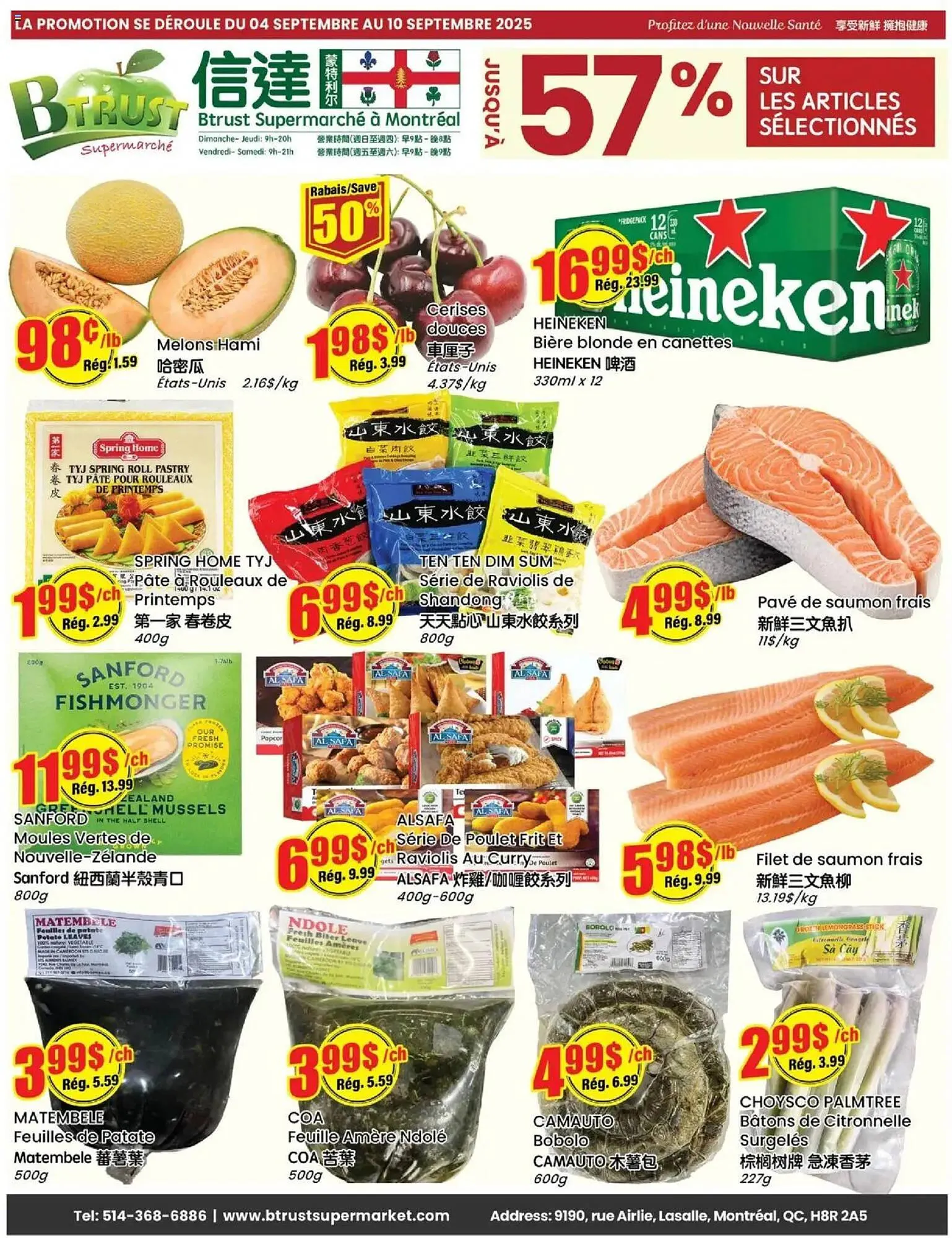 Btrust Supermarket flyer from September 4 to September 10 2025 - flyer page 1