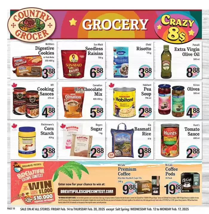 Our best bargains from February 12 to February 26 2025 - flyer page 10