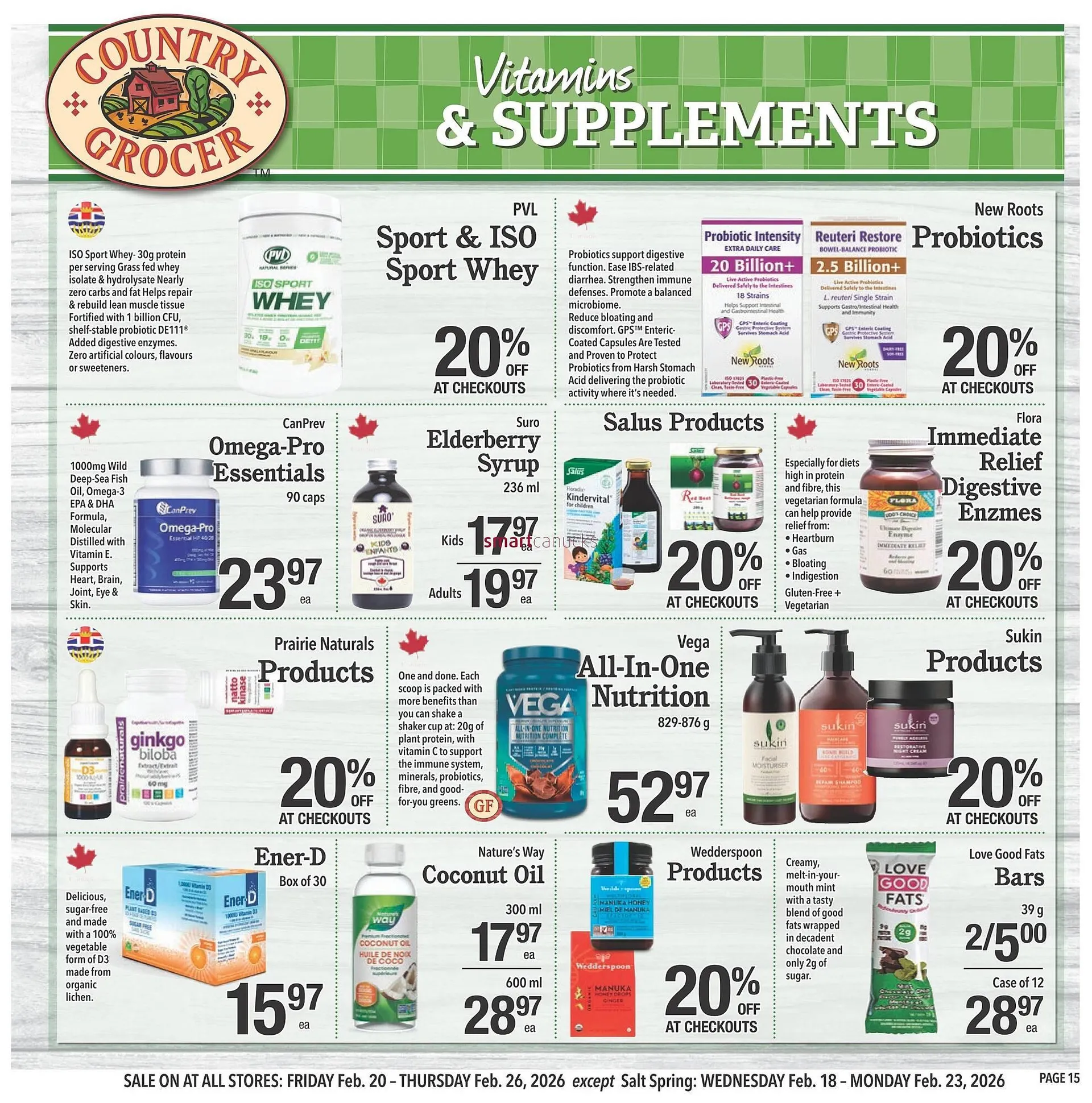 Country Grocer flyer from February 20 to February 26 2026 - flyer page 15