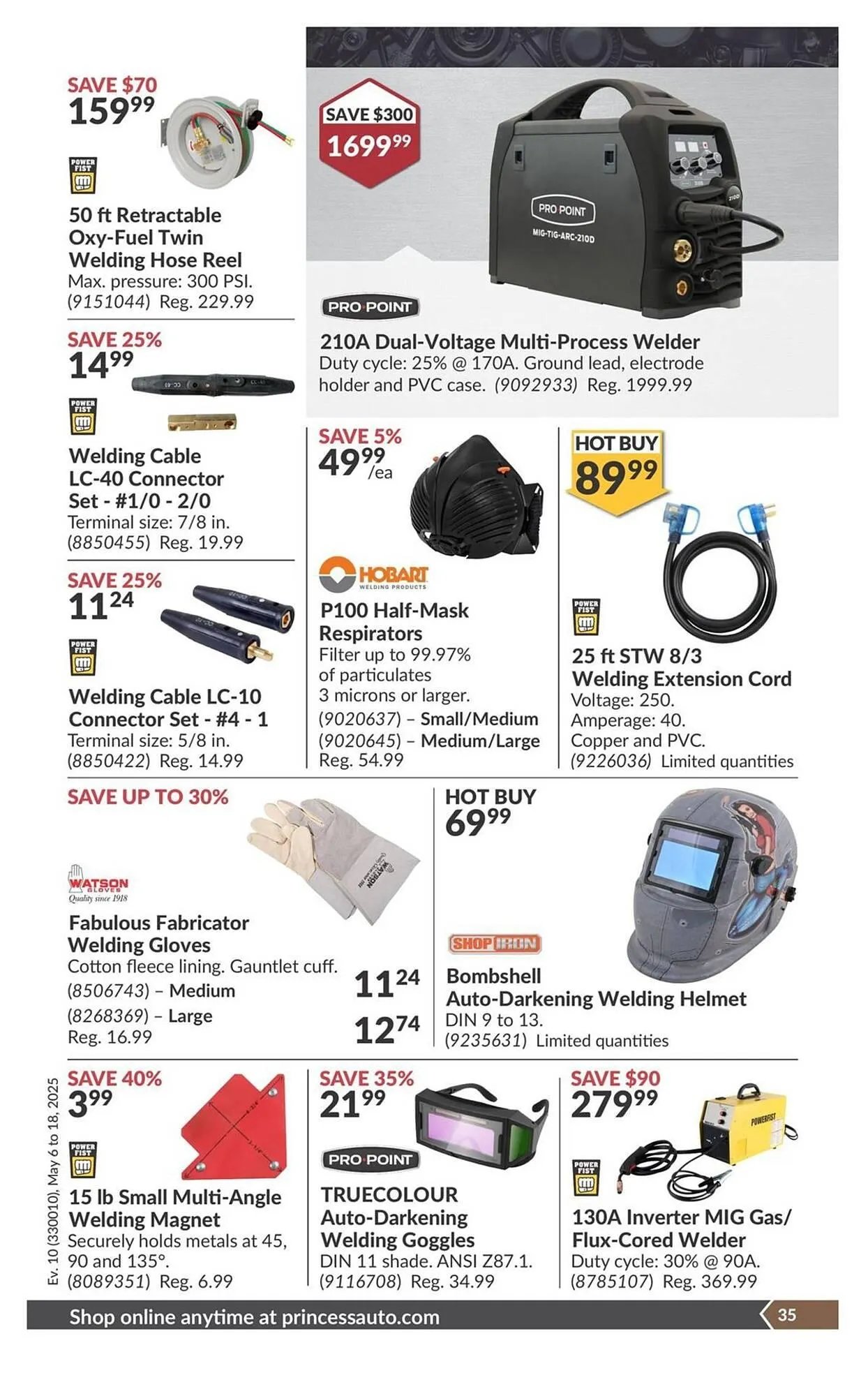 Princess Auto flyer from May 6 to May 18 2025 - flyer page 40