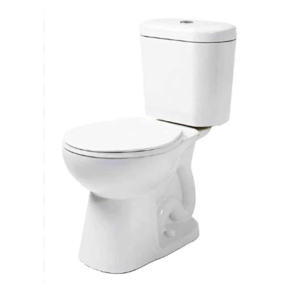 Proficiency 2 Piece 3 LPF Single Flush Round Comfort Height Toilet in White Vitreous China