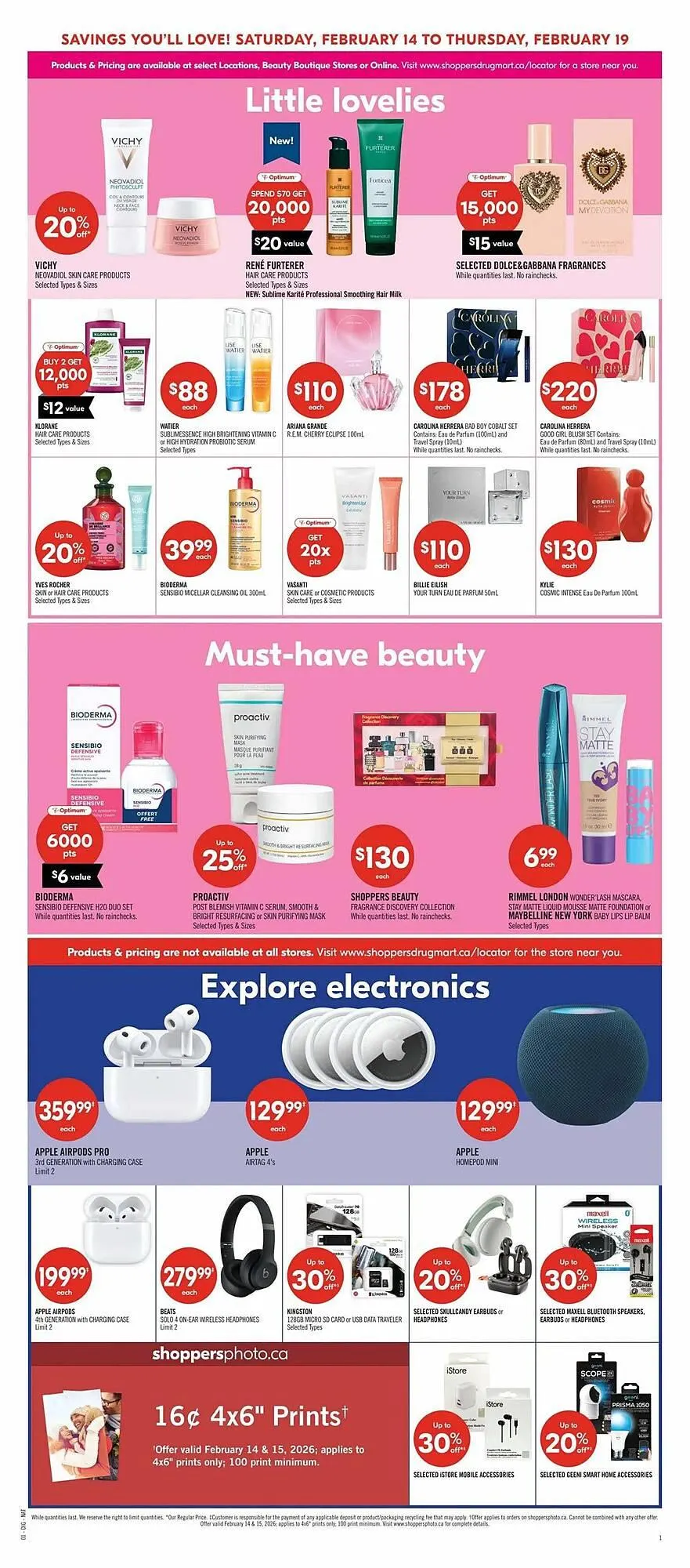 Shoppers Drug Mart flyer from February 12 to February 19 2026 - flyer page 16