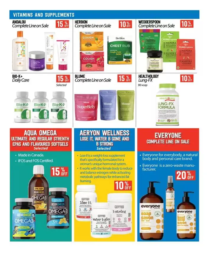 Month Long Savings from January 7 to January 29 2025 - flyer page 13