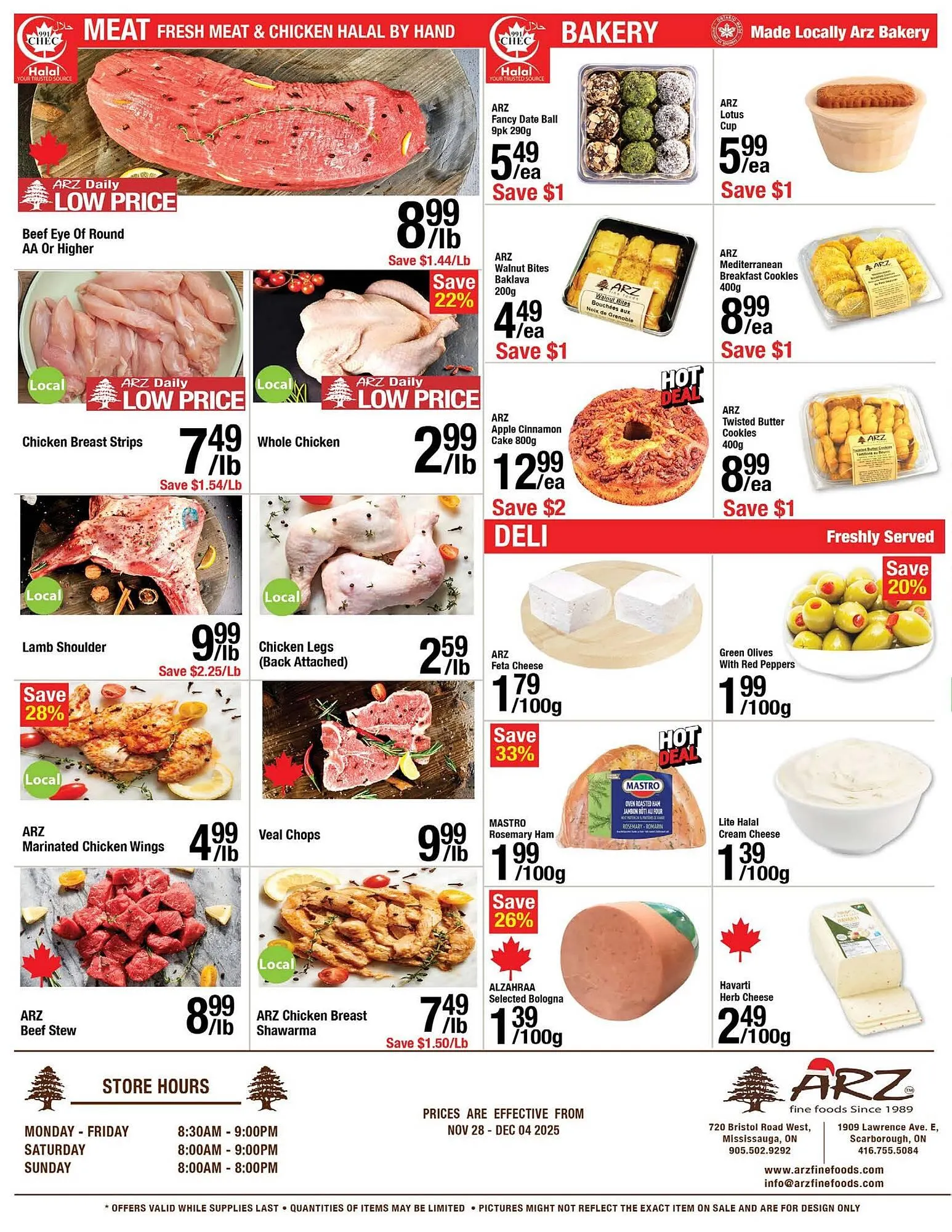 Arz Fine Foods flyer from November 28 to December 4 2025 - flyer page 4