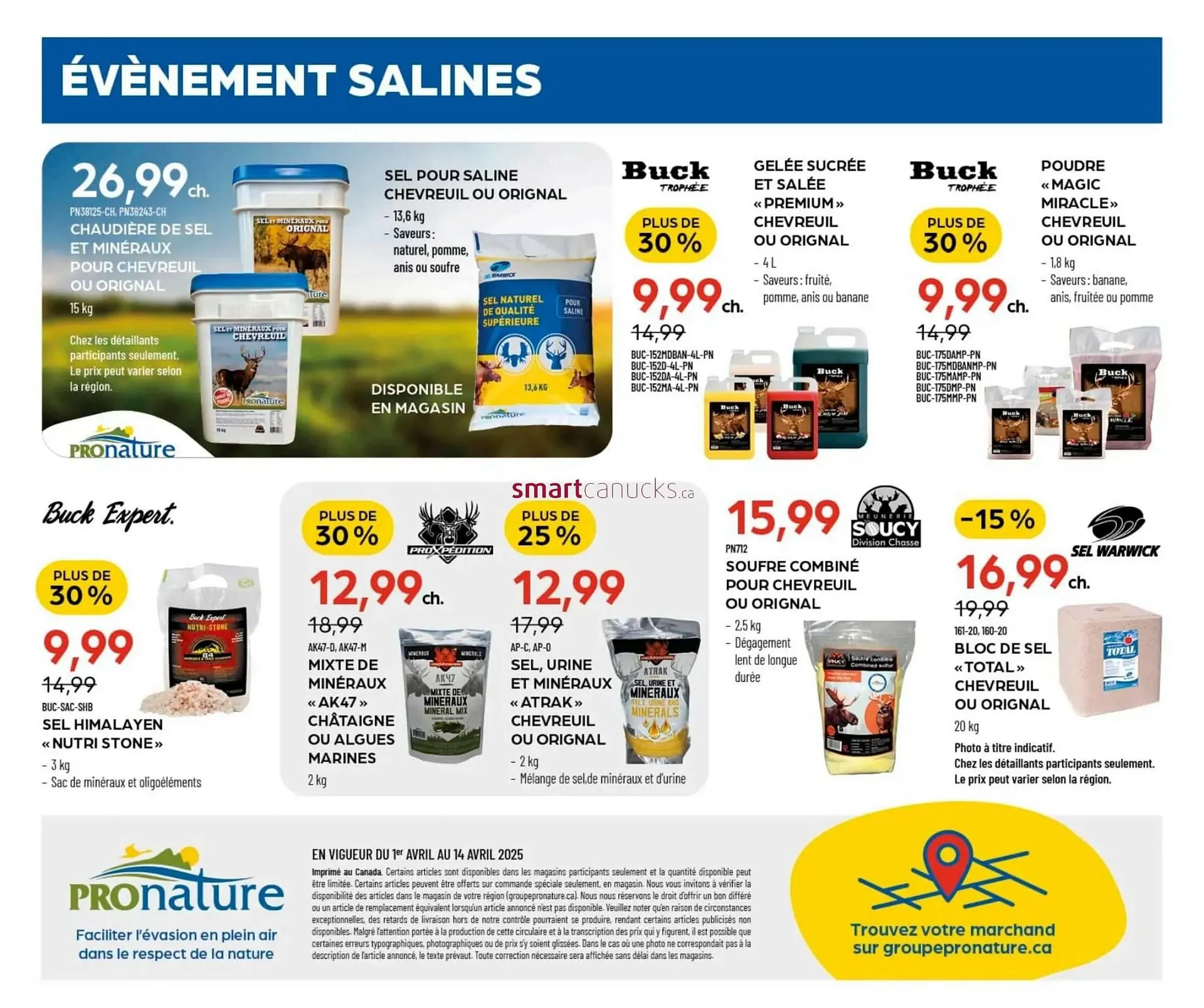 Pronature flyer from March 31 to April 7 2025 - flyer page 12