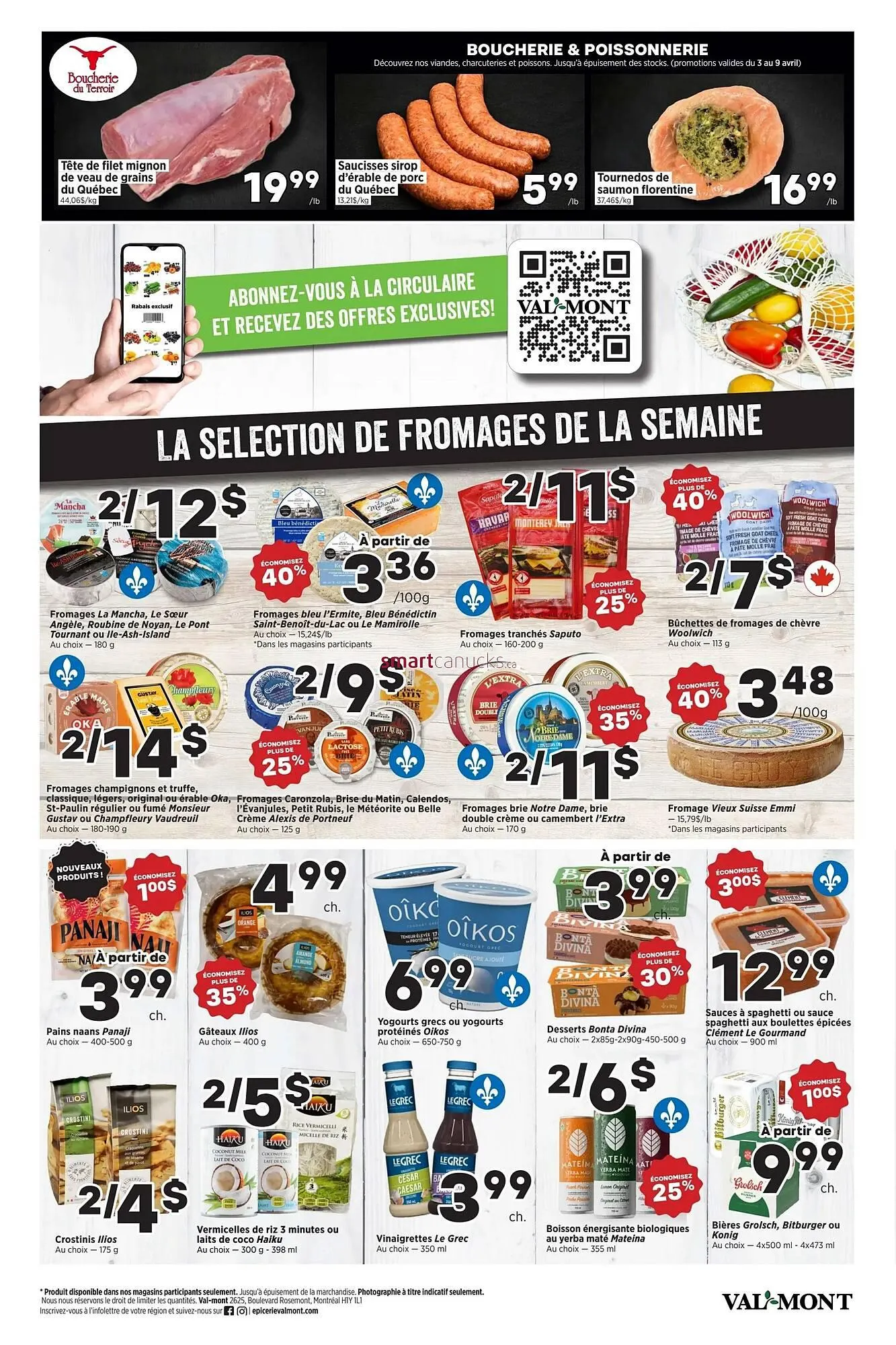 Val-Mont flyer from April 3 to April 9 2025 - flyer page 3