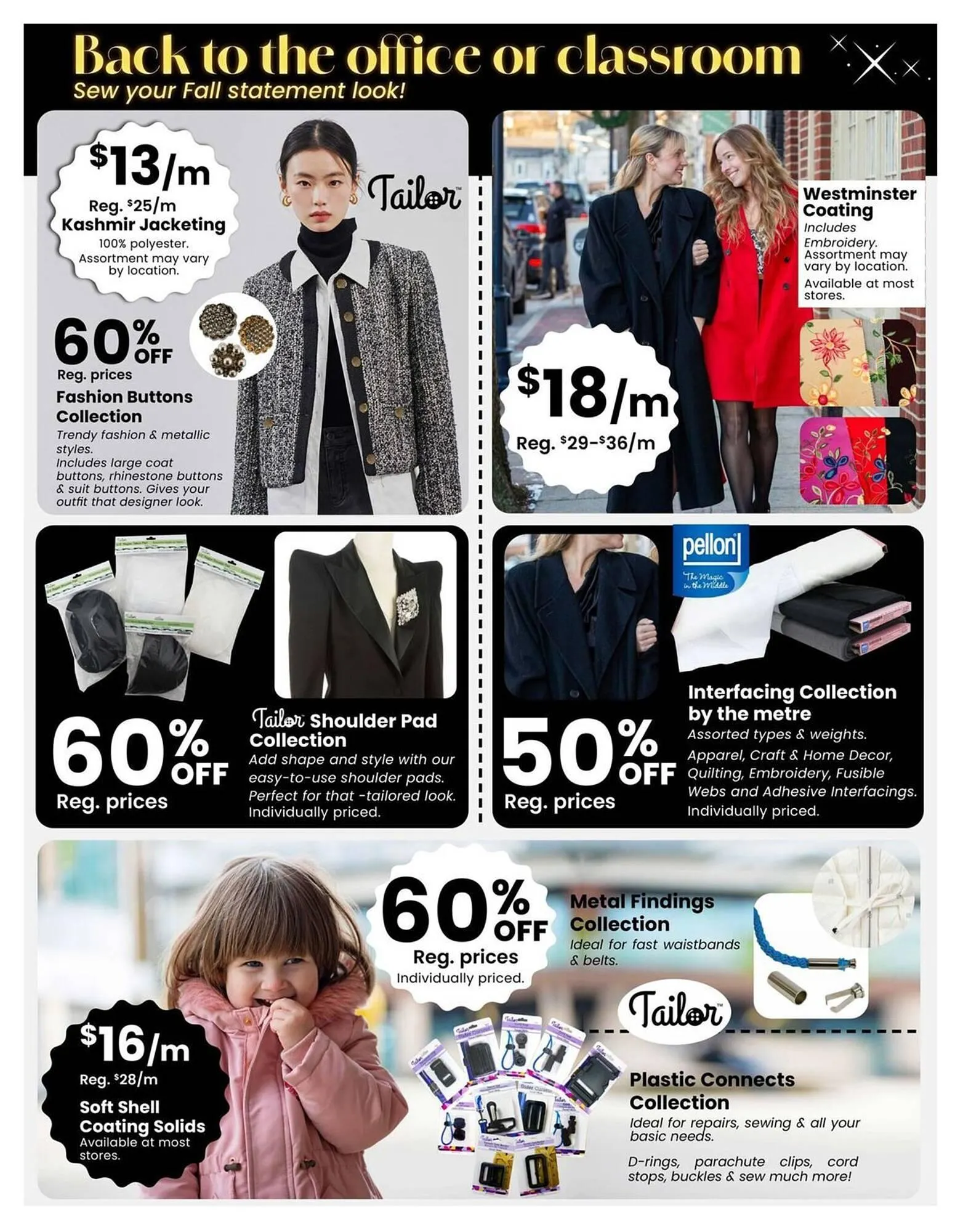 Fabricland flyer from November 1 to November 30 2025 - flyer page 4