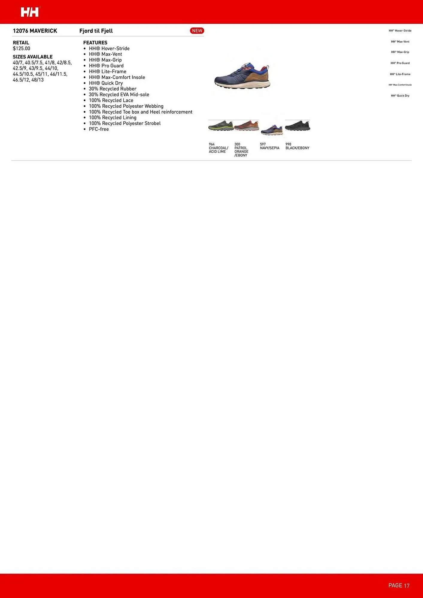 Helly Hansen flyer from September 11 to February 28 2026 - flyer page 17