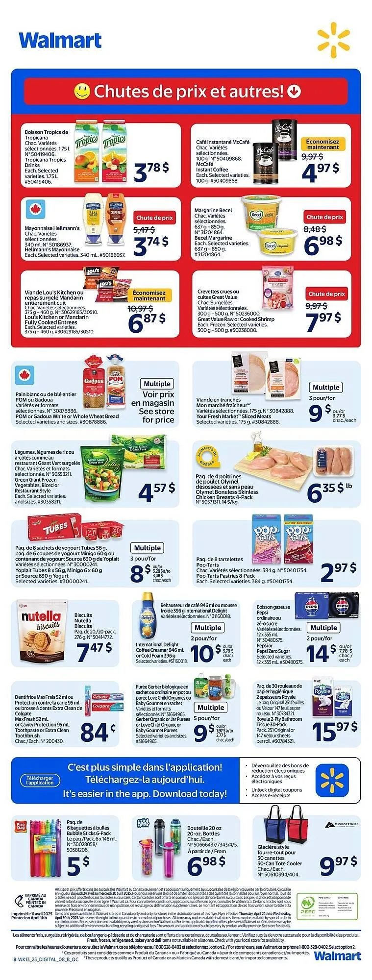 Walmart flyer from April 23 to May 20 2025 - flyer page 2