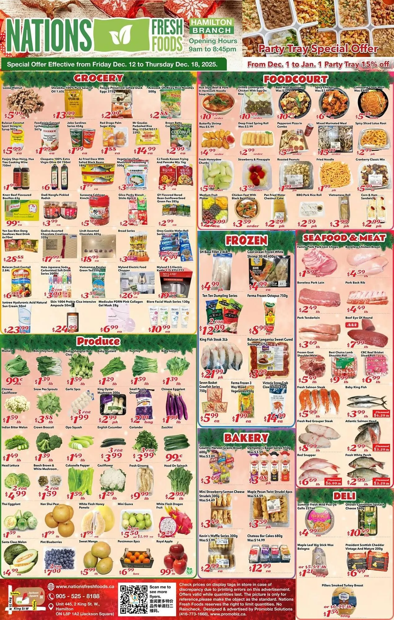 Nations Fresh Foods flyer from December 12 to December 18 2025 - flyer page 1