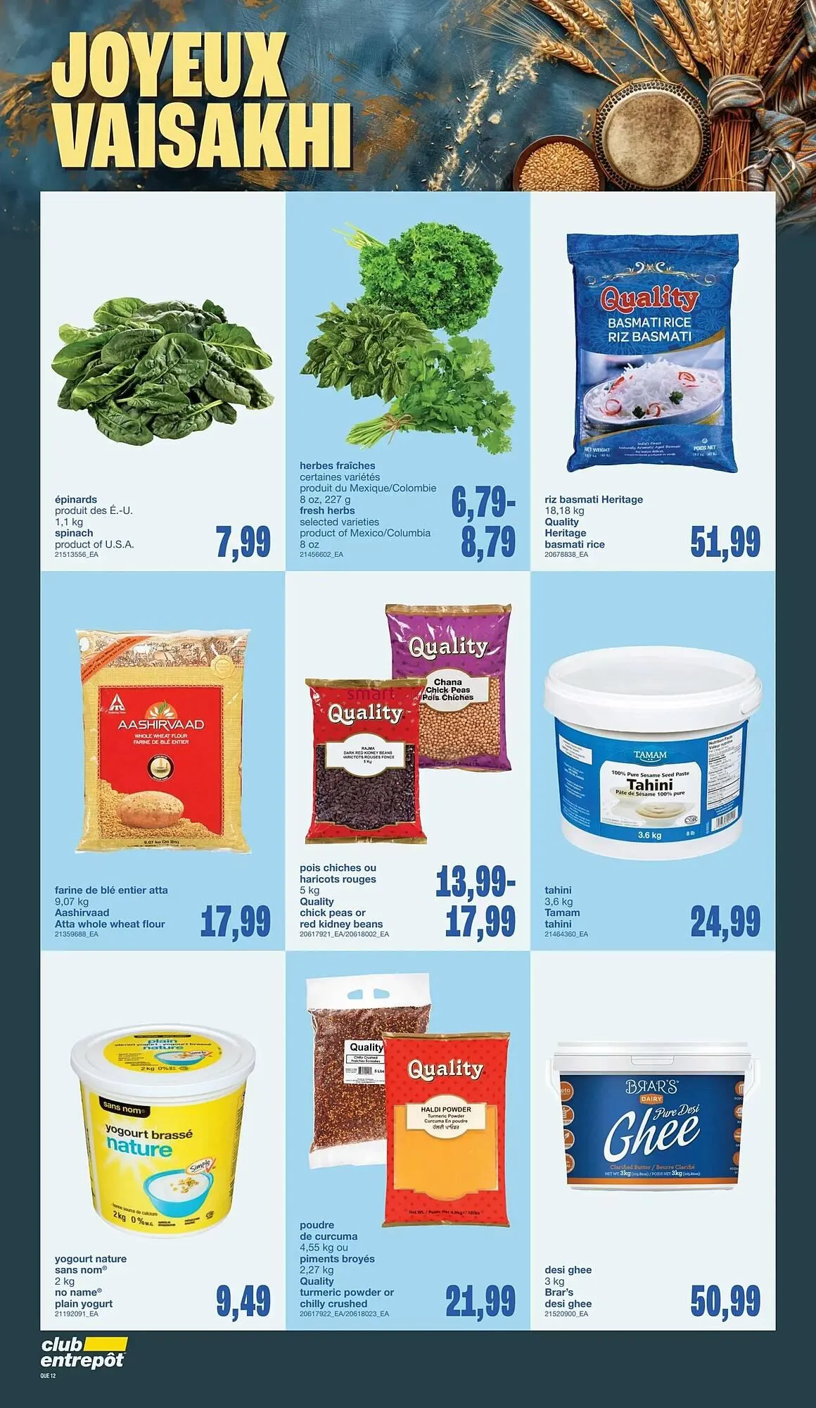Wholesale Club flyer from March 27 to April 2 2025 - flyer page 12