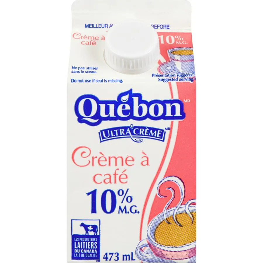 Crème à café 10% (473 mL)