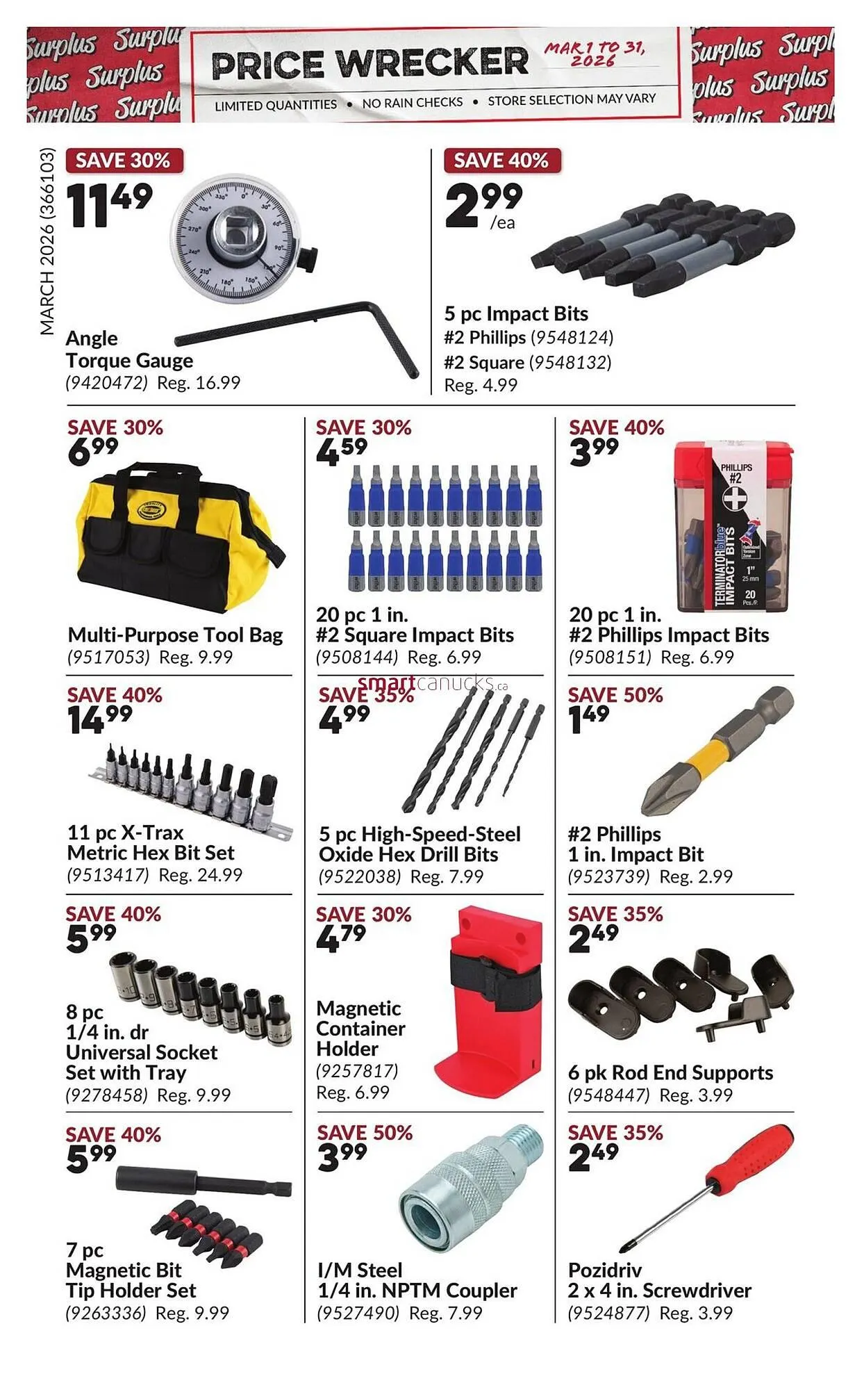 Princess Auto flyer from March 1 to March 31 2026 - flyer page 16