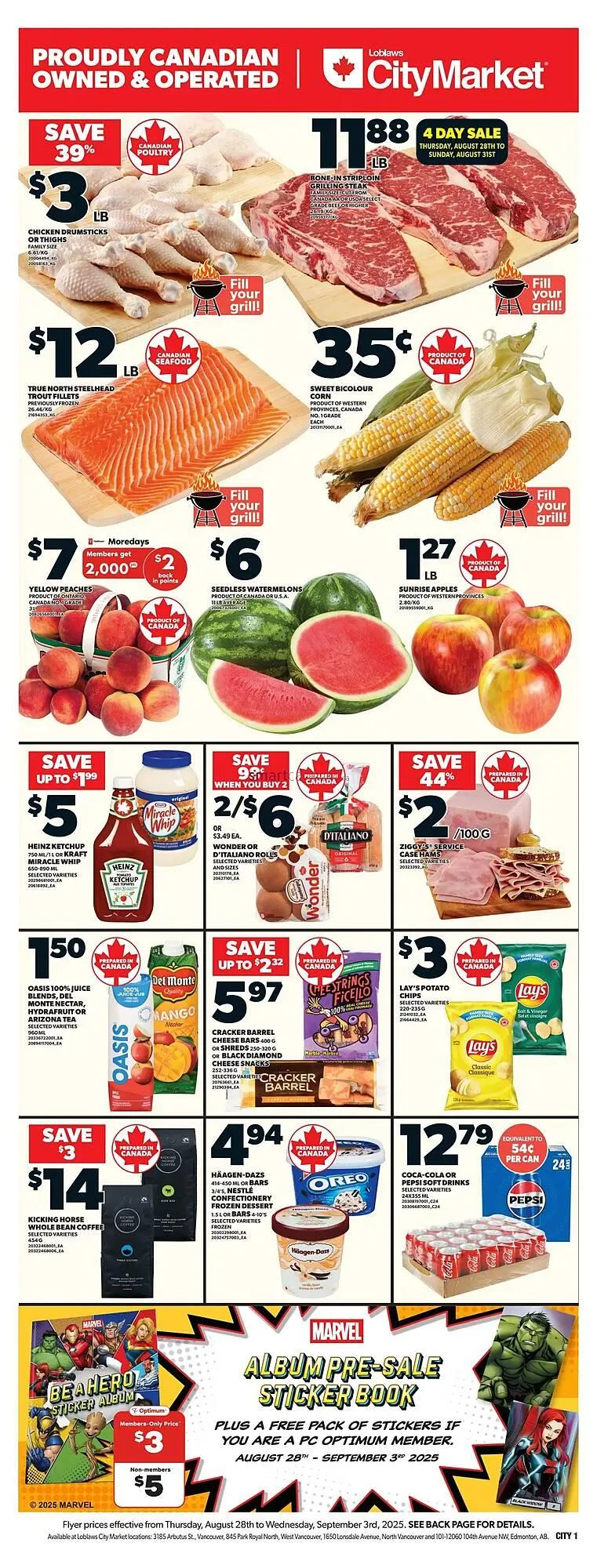 Loblaws flyer from August 28 to September 3 2025 - flyer page 3