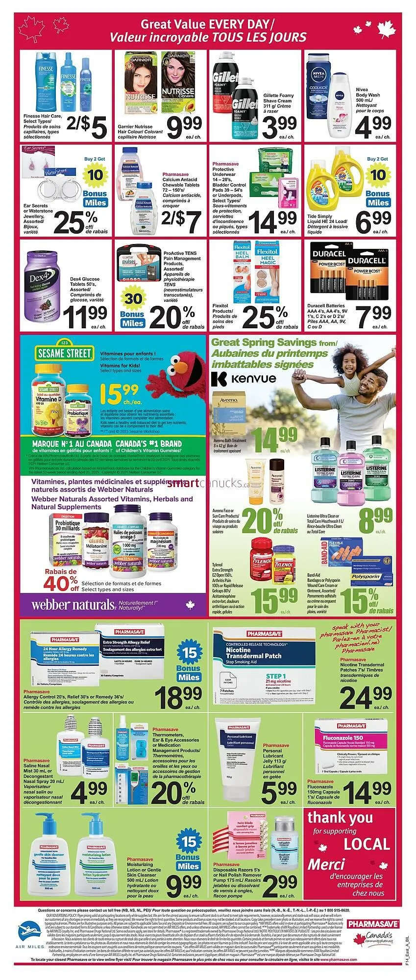 Pharmasave flyer from April 4 to April 10 2025 - flyer page 4